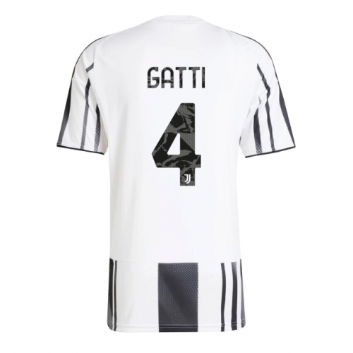 Billige Fotballdrakt Juventus Federico Gatti #4 Replika Hjemmedrakt 2025-26 Kortermet Billige Fotballdrakt Juventus Federico Gatti #4 Replika Hjemmedrakt 2025-26 Kortermet